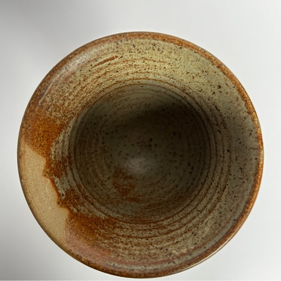 Muggins Stoneware Pottery Goblet Mug Aug 1982 Cheeky Ugly Face Cup - Picture 8 of 12